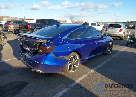 2018 Honda Accord Sport из США, поврежденный, VIN 1HGCV1F38JA104285